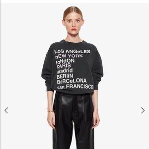 Anine Bing City Love Sweatshirt